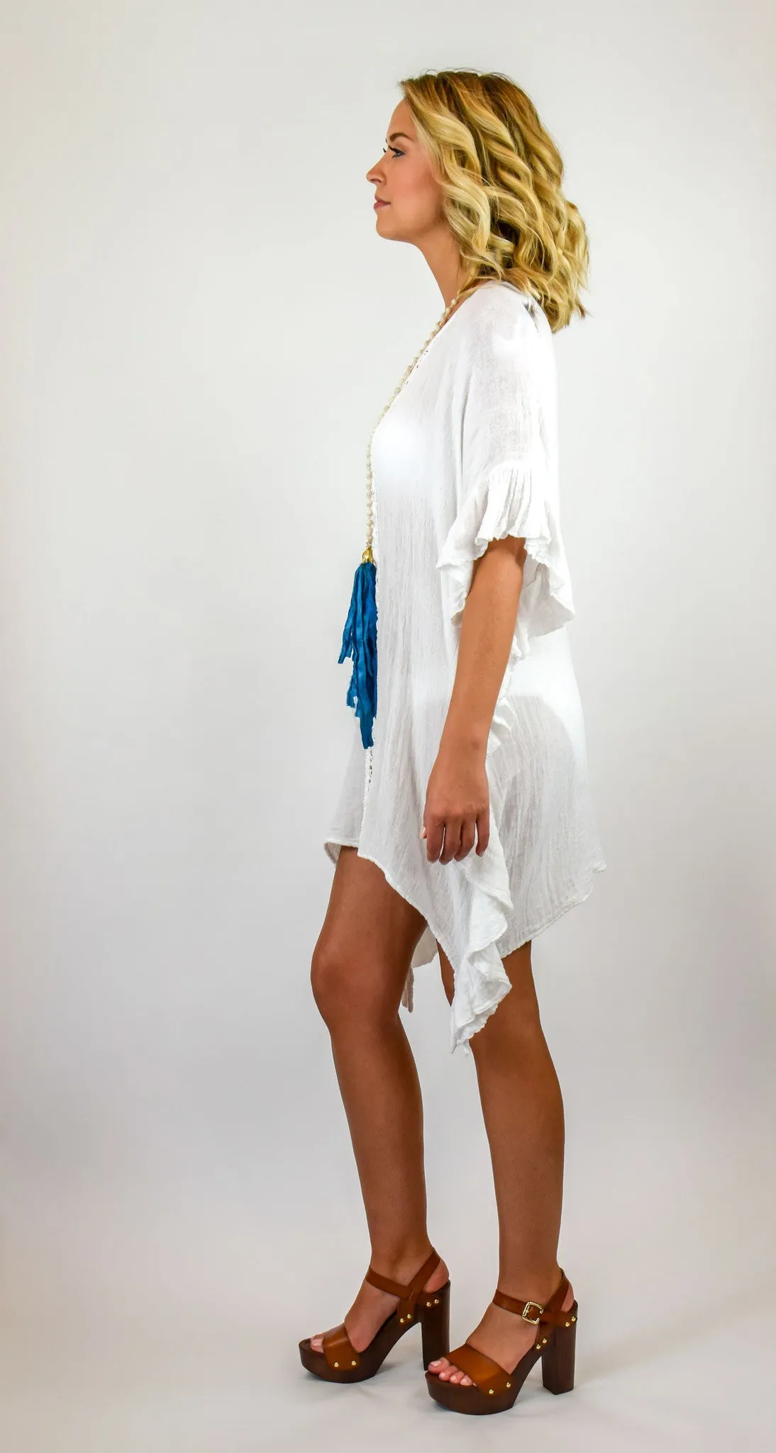 60's Floral Shady Grove Kaftan
