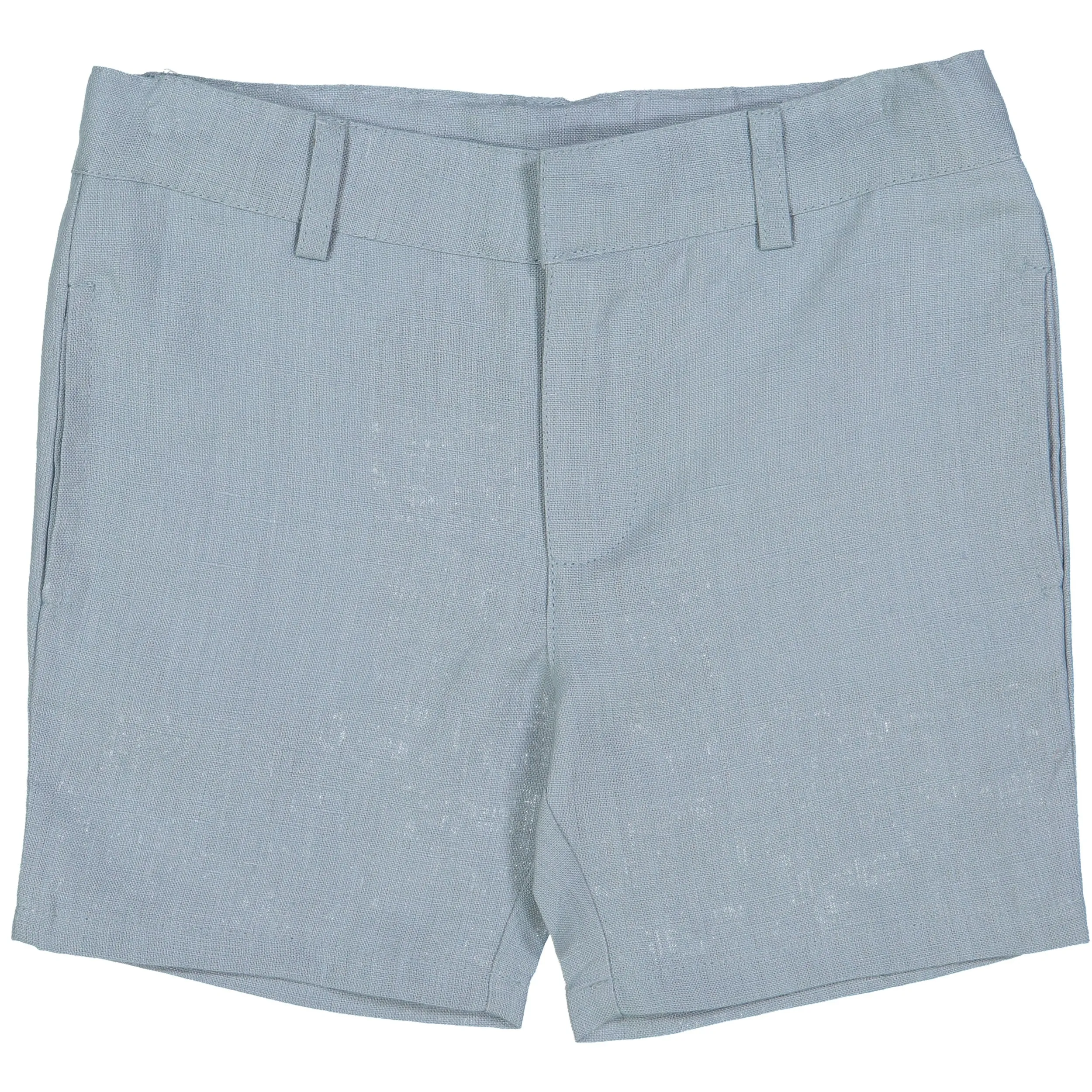 Analogie By Lil Legs Aqua Linen Boys Shorts
