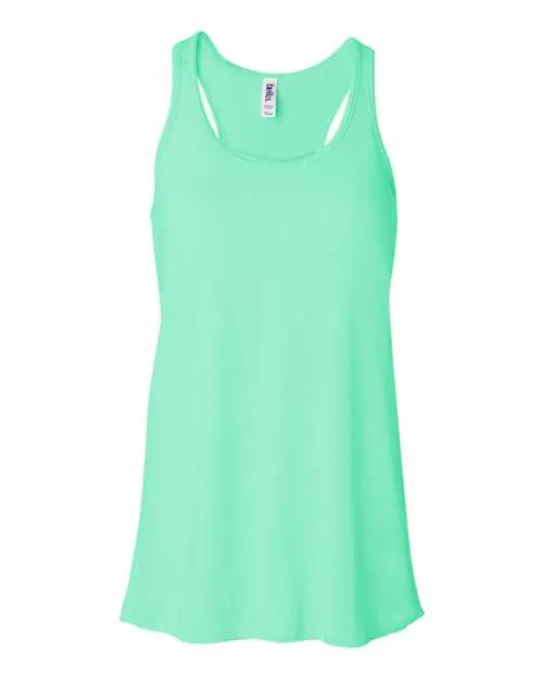BELLA CANVAS  Women's Flowy Racerback Tank. BC8800