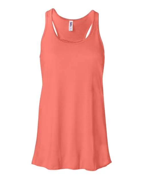 BELLA CANVAS  Women's Flowy Racerback Tank. BC8800