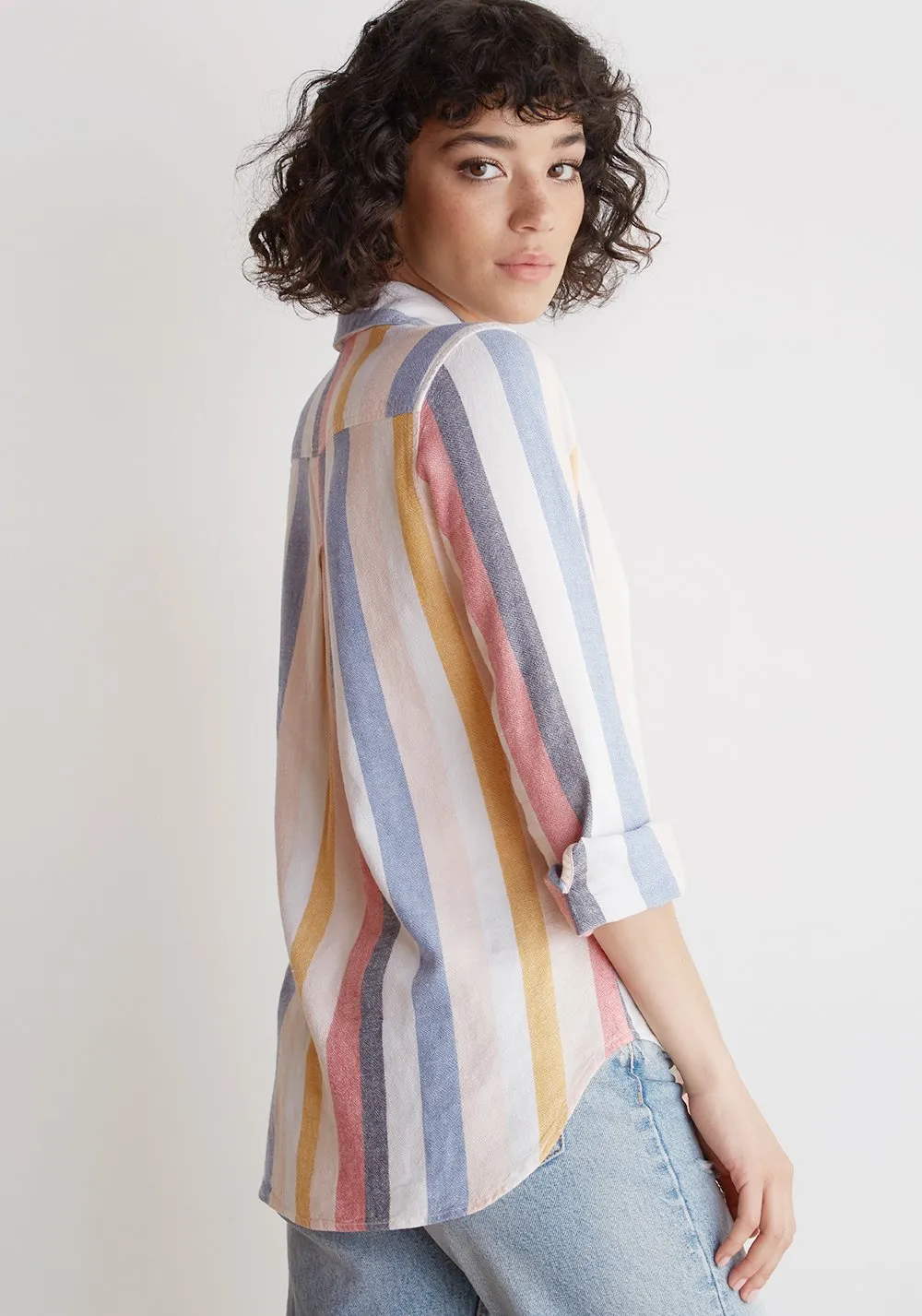 Bella Dahl - Classic Button Down Mykonos