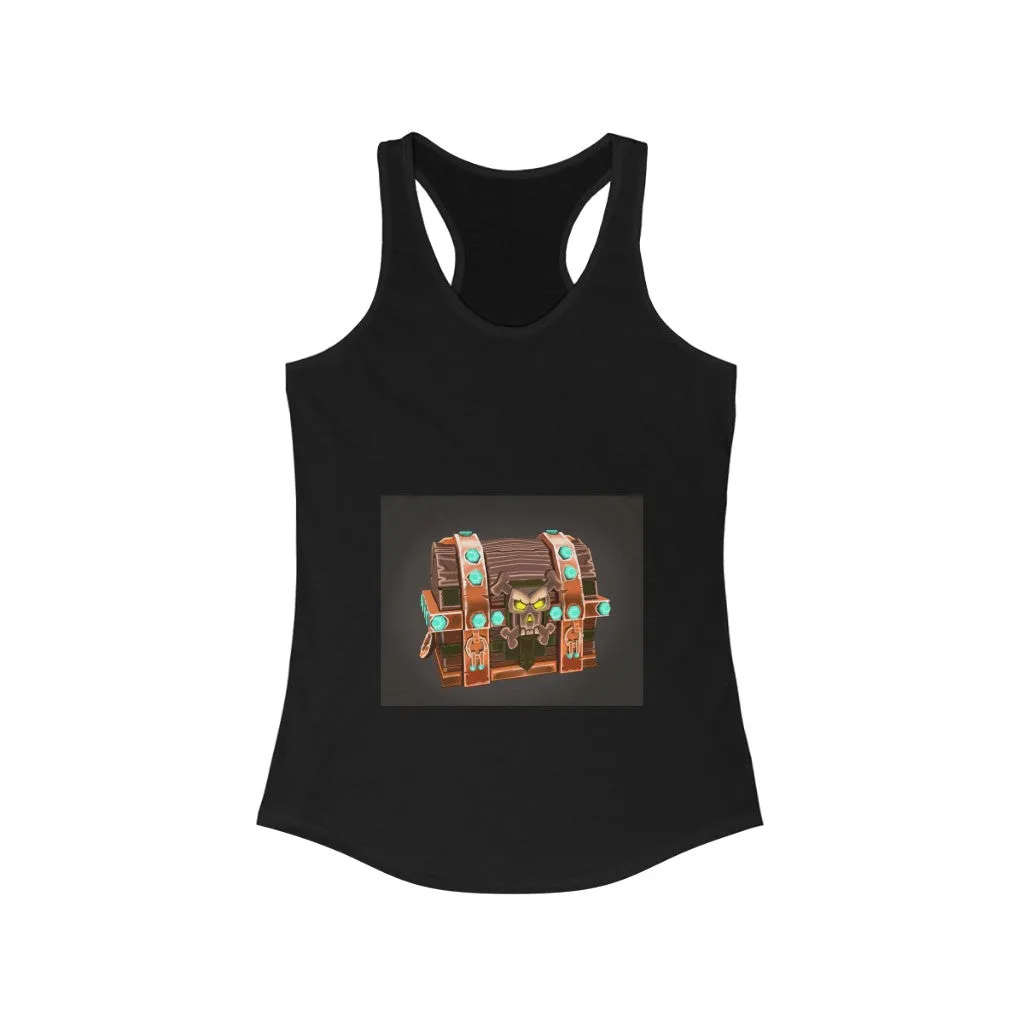 Bone Chest Women's Ideal Racerback Tank