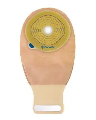Esteem   Drainable Pouch with Durahesive Plus Skin Barrier, 2-1/2" Cut-To-Fit, Filter, Transparent