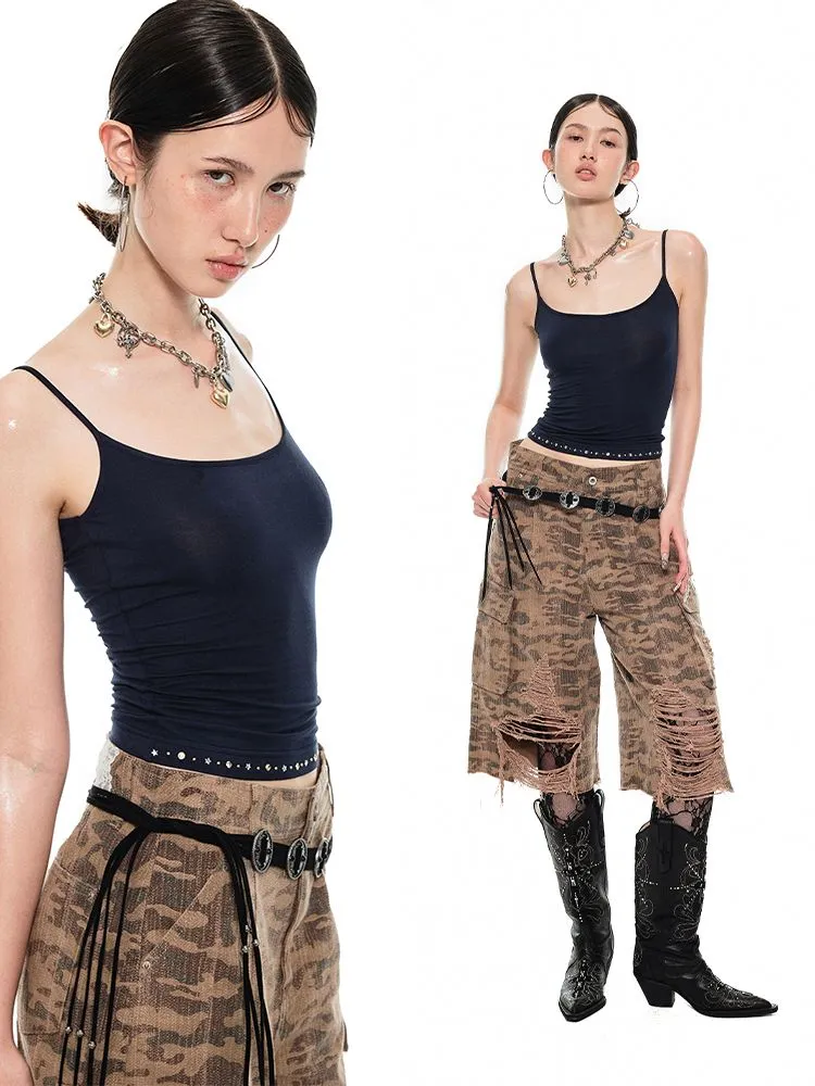 High Stretch Sheer Camisole Tank Top【s0000009444】