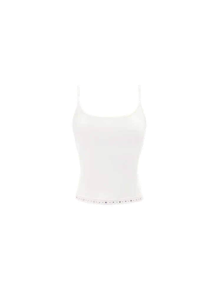 High Stretch Sheer Camisole Tank Top【s0000009444】
