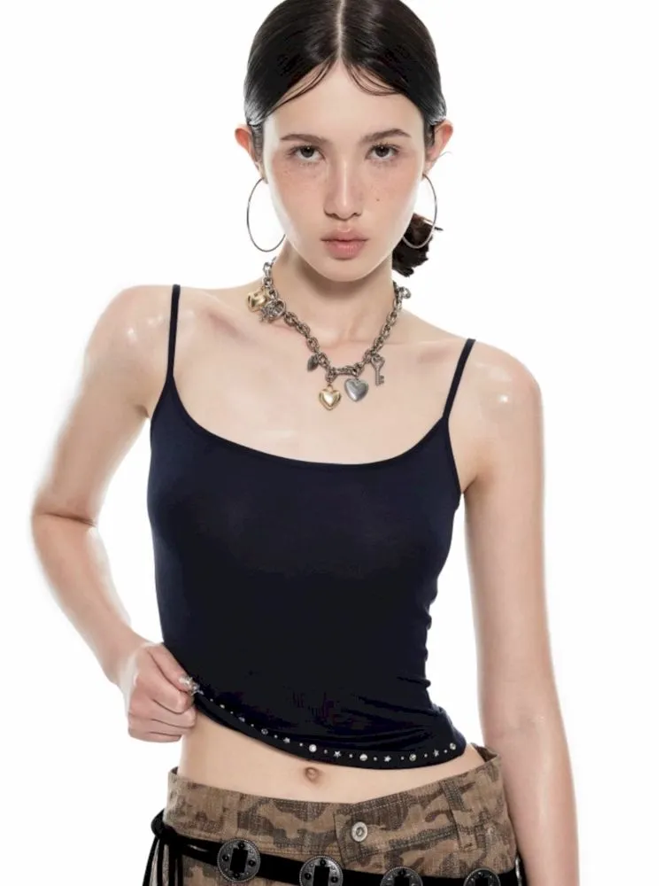 High Stretch Sheer Camisole Tank Top【s0000009444】