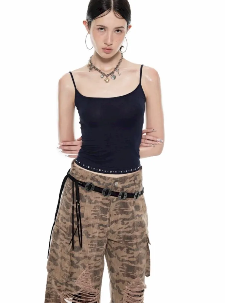 High Stretch Sheer Camisole Tank Top【s0000009444】