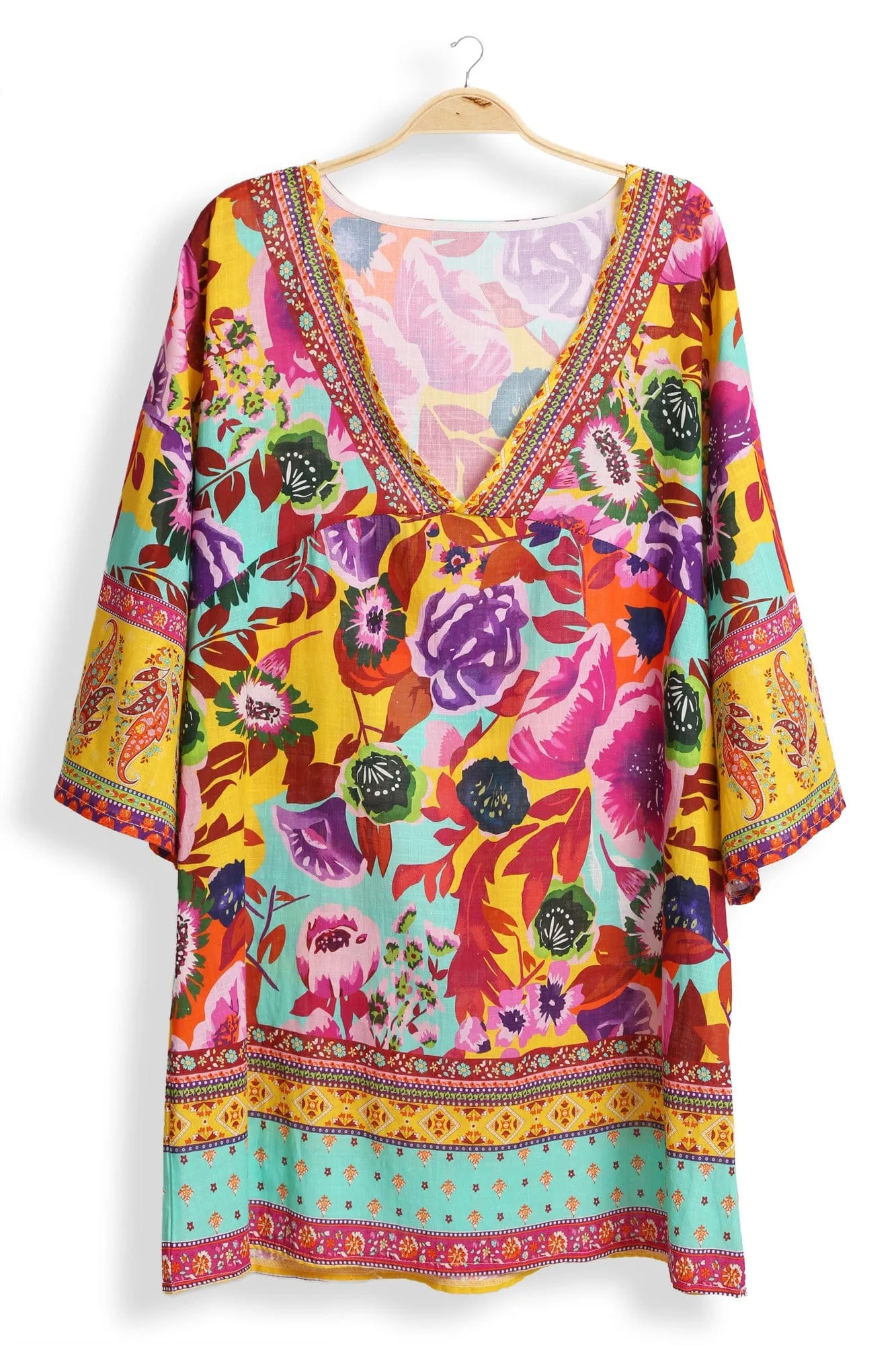 JP5114 Caroline Floral Cover Up Dress