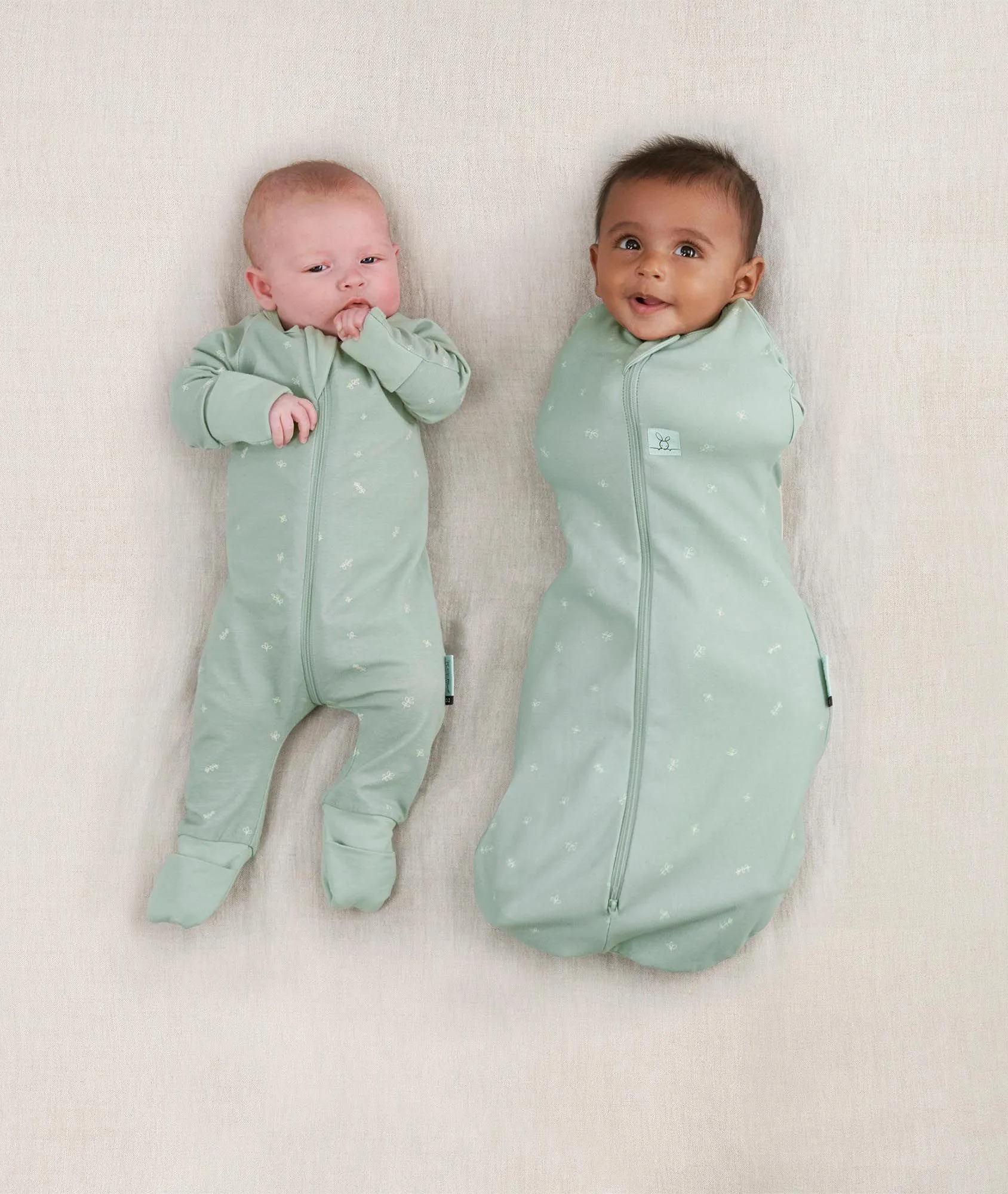 Long Sleeve Romper 0.2 TOG Sage