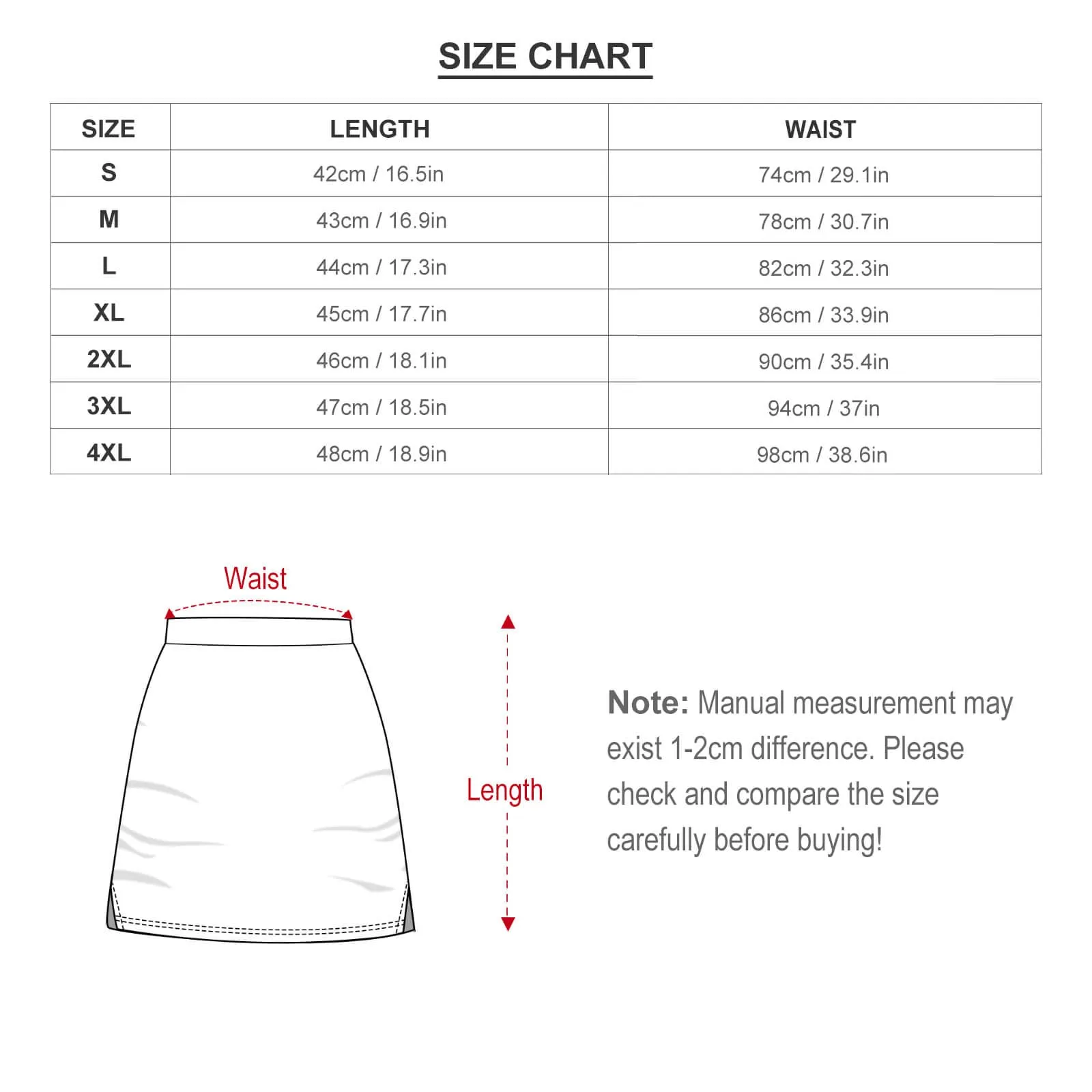Love Has No Words Athletic A-Line Skirt With Pocket Solid Shorts