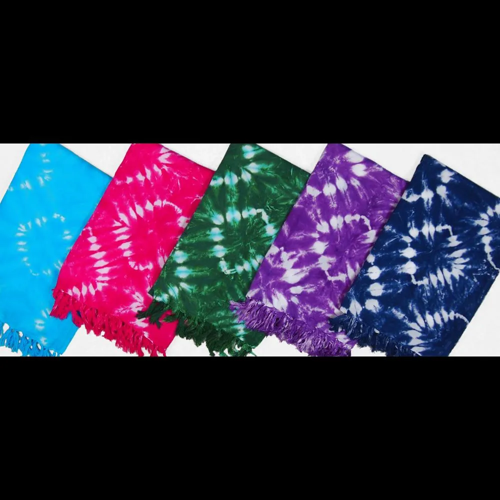 Quilt Tie-Dye Sarongs