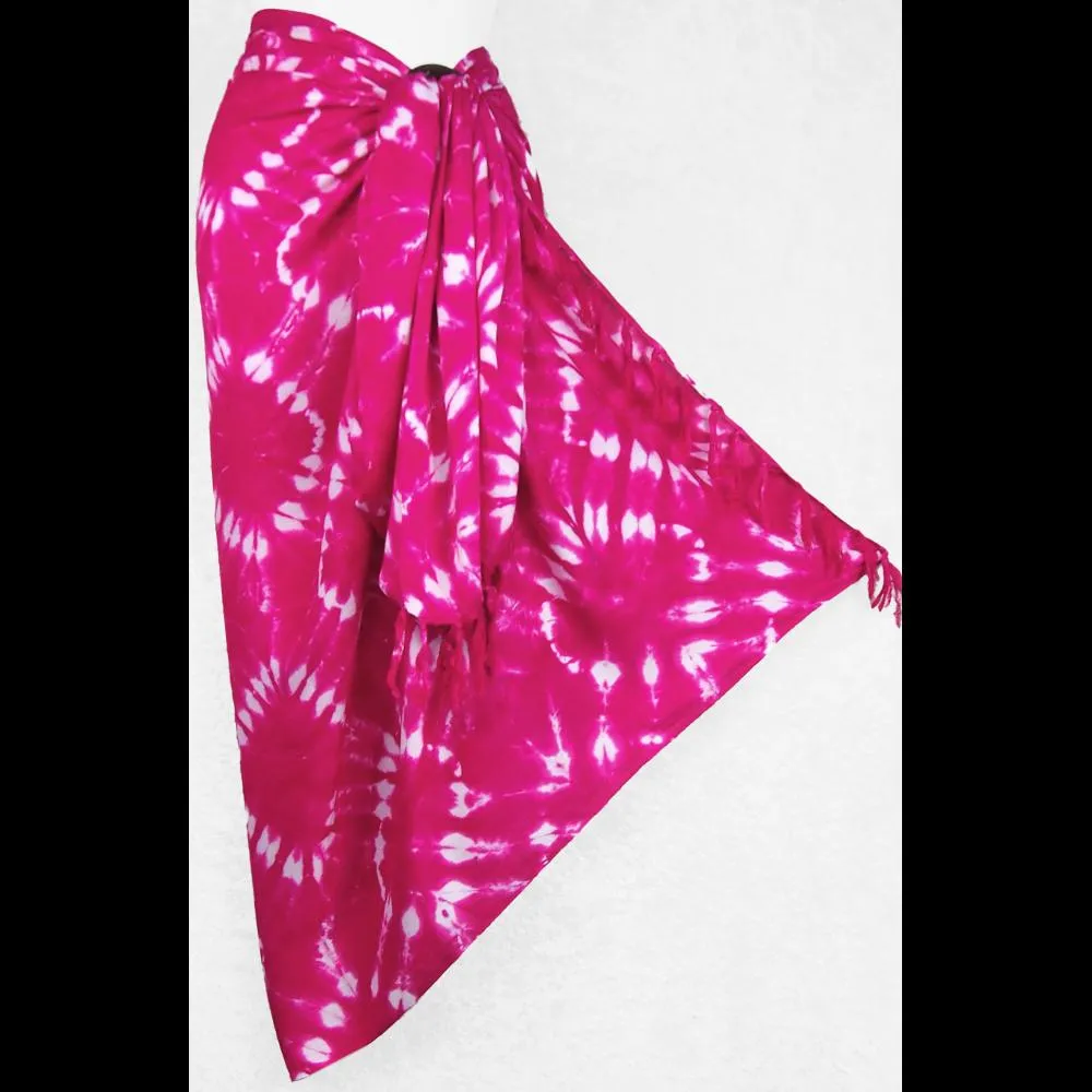 Quilt Tie-Dye Sarongs