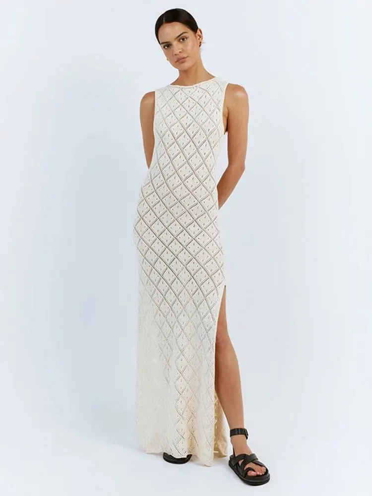Slim Cocktail Off Shoulder Maxi Dress for Women